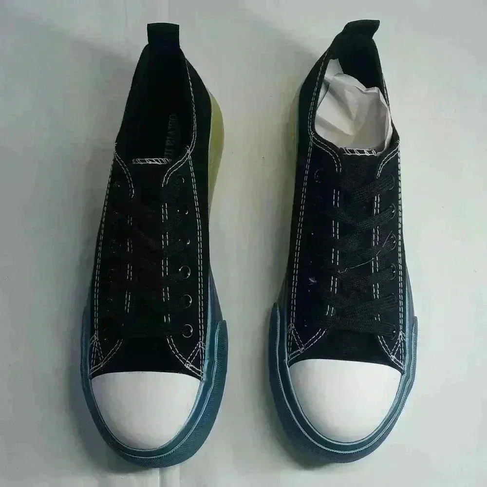 Olivia miller glitter sole low top sneaker